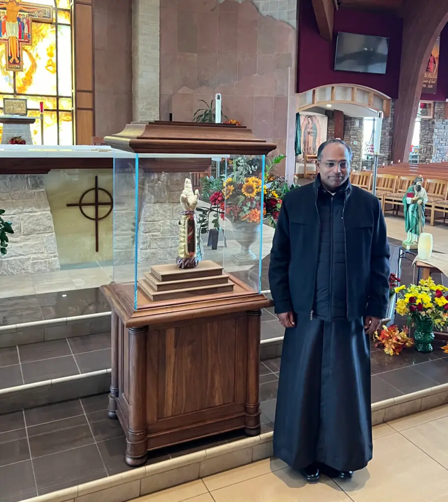 Fr. Mathew and the St Jude relic
