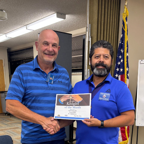 Mark Cucarola August Knight of the Month